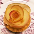 もっけちゃん's cooksnap of when they made レンジde簡単♡アップルローズミニタルト.