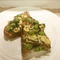 ZUBORA料理's cooksnap of when they made 卵焼き・枝豆×梅干し・塩昆布トースト.