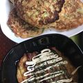 めいちママ＊'s cooksnap of when they made 長芋でふわふわお好み焼き.
