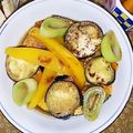 ももたももた's cooksnap of when they made 焼き野菜のめんつゆ漬け.