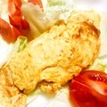 ろくいち⸝⋆'s cooksnap of when they made 簡単☆千切りキャベツのチーズオムレツ.