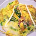 まーちっち's cooksnap of when they made ほうれん草とチーズのオムレツ♪.
