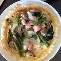 【きょんママ】's cooksnap of when they made ベーコンとほうれん草のキッシュ.