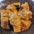 クックどっとKOM☆'s cooksnap of when they made 時短♪美味♪レンジかぼちゃの煮物★みそ味.