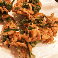 クックIGW6U4☆'s cooksnap of when they made 【農家のレシピ】ピーマンと桜えびかき揚げ.