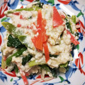 いかめし321's cooksnap of when they made 胡麻和えの素で簡単！ほうれん草の白和え.