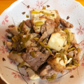 クック72GU2X☆'s cooksnap of when they made かぶと豆苗、豚肉、厚揚げのオイマヨ炒め☆.