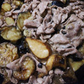 九嶋さん家's cooksnap of when they made ナスと豚こまの甘だれ炒め煮.