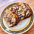 ✿みみみ✿'s cooksnap of when they made HMで簡単♪ココア味のパウンドケーキ♡.