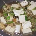 きらり流れ星's cooksnap of when they made ネギと豆腐ですき焼き風.