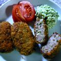 でっちの足料理's cooksnap of when they made キャベツの甘みたっぷりメンチカツ.