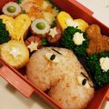 Kai★Rara's cooksnap of when they made おしり探偵 キャラ弁.