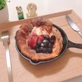 な茶子's cooksnap of when they made スキレットで簡単☆ダッチベイビー.