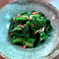 ☆ぼうchan☆'s cooksnap of when they made 混ぜるだけ！干し桜エビと菜の花のお浸し.