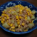 Ｍatu☆Music's cooksnap of when they made ジャガイモとツナとコーンのさっと煮付け.