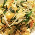 halley's cooksnap of when they made ♡もやし・ニラ・卵炒め♡.