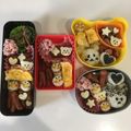 クックWR8SYL☆'s cooksnap of when they made ディズニー ツムツムのキャラ弁.