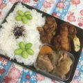 毎日楽ちん乗っけ弁当's cooksnap of when they made 枝豆とこーんでお花♡.