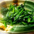 SKB34's cooksnap of when they made ほうれん草のガーリックソテー.
