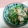 まぶたん's cooksnap of when they made 水菜とハムの炒め物.
