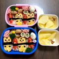 ひよこ02's cooksnap of when they made タコのお寿司風　キャラ弁♪.