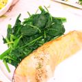 ユーロン's cooksnap of when they made ほうれん草のガーリックソテー.