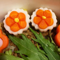 ぷゆら☆'s cooksnap of when they made 人参飾り『なると』編.