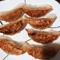 うにに2's cooksnap of when they made 白菜大量消費！白菜・豆腐入り餃子.