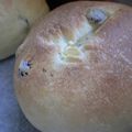 り～mama's cooksnap of when they made レーズンみるくパン.