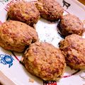 メンミー's cooksnap of when they made お弁当用作り置き＊ふっくらミニハンバーグ.