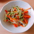 ズボラ女子高生's cooksnap of when they made 豆苗ともやしのナムル.
