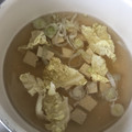 Yokchina's cooksnap of when they made 簡単中華・白菜と凍み豆腐のスープ.