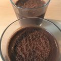 Yokchina's cooksnap of when they made チョコプリン＊ヴィーガンマクロビ普通対応.