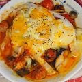 ゆえびび's cooksnap of when they made なすとしめじのトマトチーズ焼き.