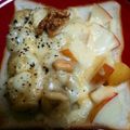 curisupin's cooksnap of when they made レモン香る❂バナナ×胡桃のサラダトースト.