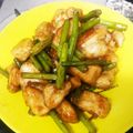 miyo0221's cooksnap of when they made ご飯がすすむ鶏肉とニンニクの芽の炒め物.