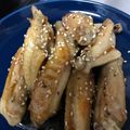 catscradle's cooksnap of when they made ビールのお供！手羽元の照り焼き.