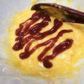 このみけ's cooksnap of when they made 簡単！レンジで一人分チーズオムレツ♪.