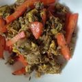クックOYTSP1☆'s cooksnap of when they made 材料3つで栄養満点！☆サバ缶しりしり☆.