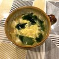ayuka121's cooksnap of when they made かにと卵の中華スープ.