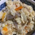 ちゃぎー's cooksnap of when they made しめじとごぼうと人参の炊き込みご飯.