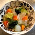 おたく！'s cooksnap of when they made ササミとたっぷり野菜のスープご飯.