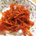 tamichi's cooksnap of when they made 酒がすすむイカの朝鮮漬け さきいかキムチ.
