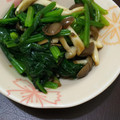 クック8DI5OS☆'s cooksnap of when they made ほうれん草としめじのお浸し.