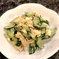 クック57VPJP☆'s cooksnap of when they made ささ身と胡瓜の塩昆布和え.