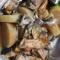 ﾌﾞﾚﾝﾀﾞ's cooksnap of when they made 炊飯器でしみしみブリ大根.