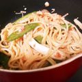 ☆はあ☆'s cooksnap of when they made エノキと明太子の旨みシンプルバターパスタ.