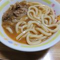 うお月's cooksnap of when they made 豚肉とタマネギの肉うどん.