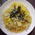 ザク男's cooksnap of when they made しらすとキャベツのペペロンチーノ.