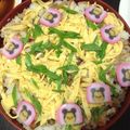 hakachan's cooksnap of when they made 超簡単☆ひな祭りだよ！お祝いちらし寿司.
